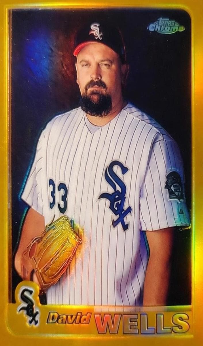 David Wells 2001 topps Topps Chrome