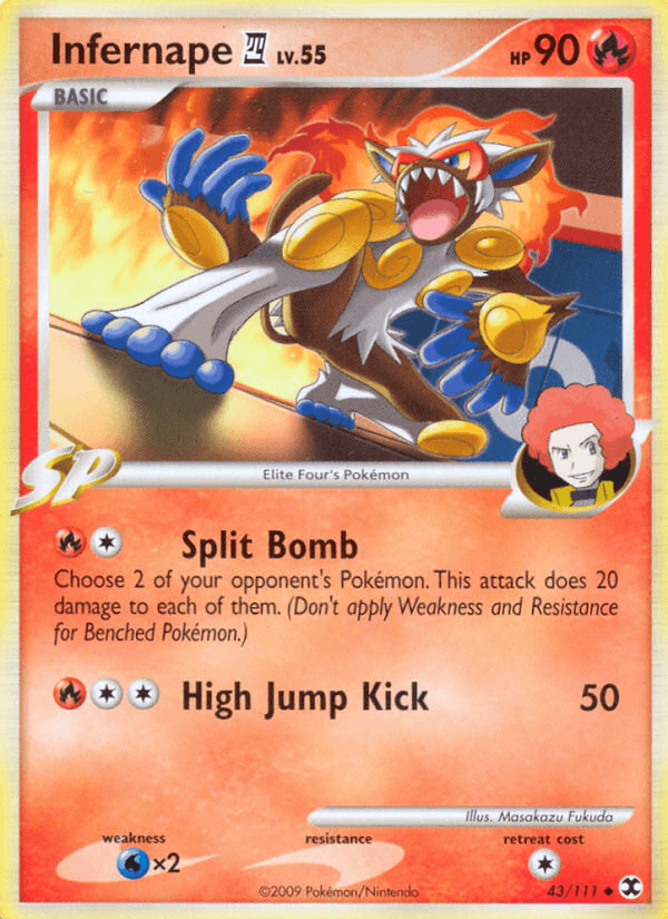 Infernape 2009 Pokemon Rising Rivals