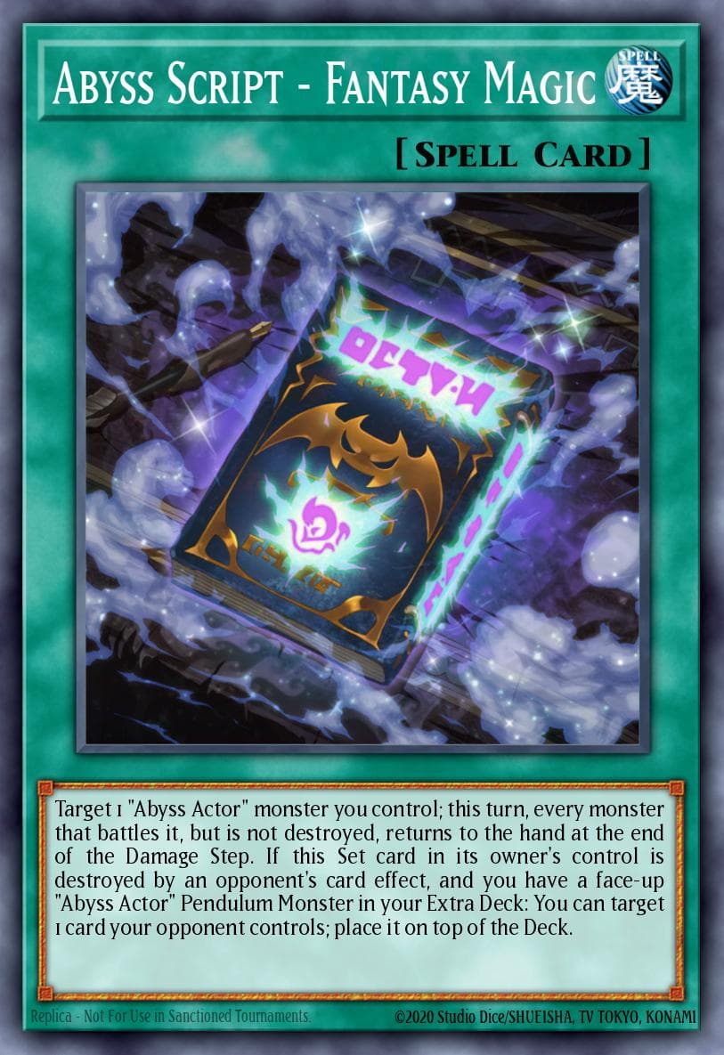 Abyss Script - Fantasy Magic 2016 Yu-Gi-Oh!