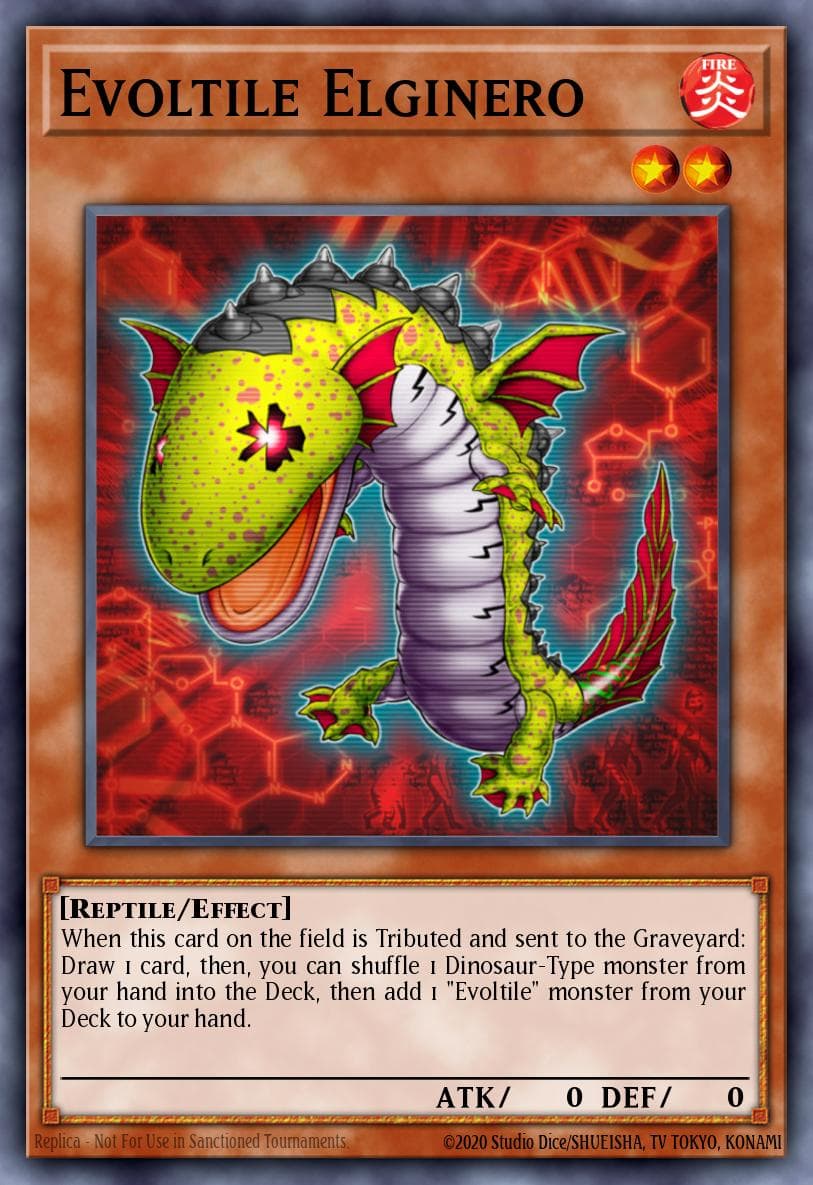 Evoltile Elginero 2012 Yu-Gi-Oh! Galactic Overlord