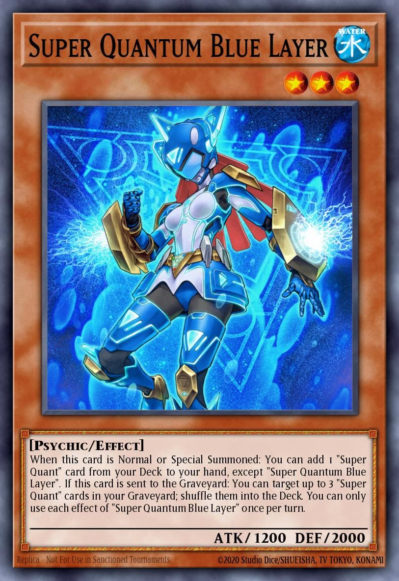Super Quantum Blue Layer #OP02-EN008