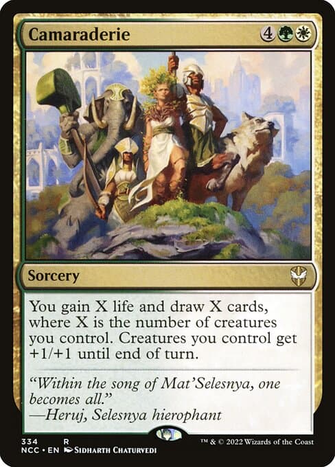 Camaraderie 2022 Magic: The Gathering New Capenna Commander