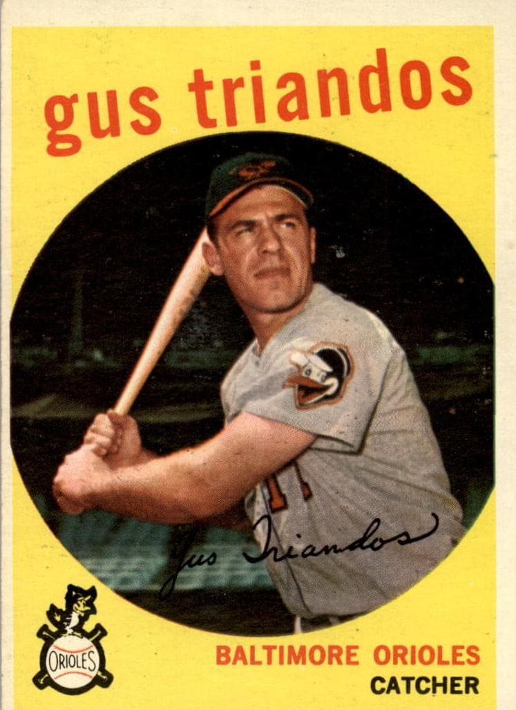 Gus Triandos 1959 topps Topps