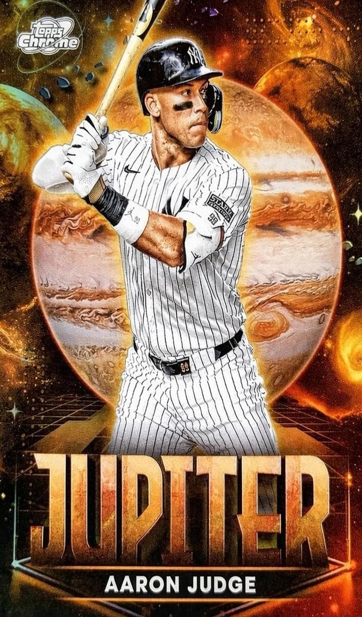 Aaron Judge 2025 topps Topps Cosmic Chrome