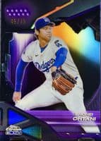 Shohei Ohtani 2026 topps Topps Chrome Black Gold Mini-Diamond Refractor