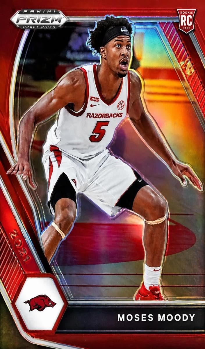 Moses Moody 2021 panini Panini Prizm Draft Picks