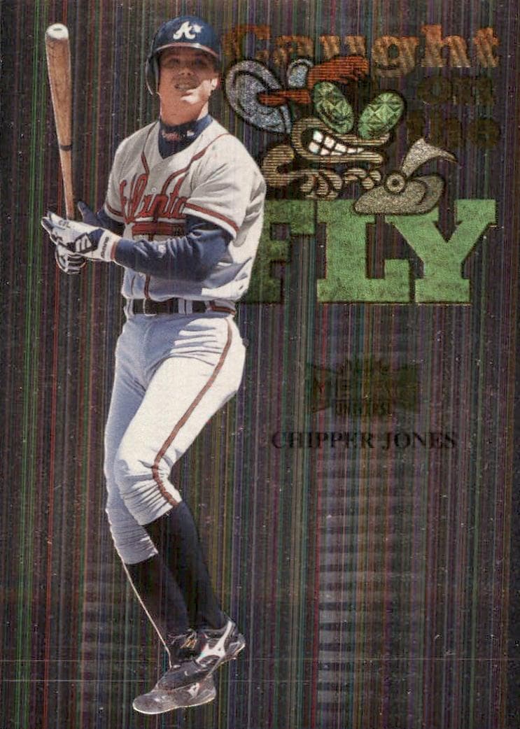 Chipper Jones 1999 fleer Skybox Metal Universe