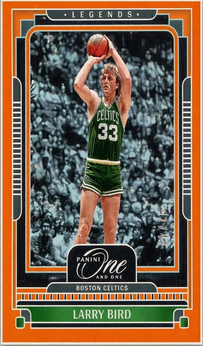 Larry Bird 2024 panini Panini One and One