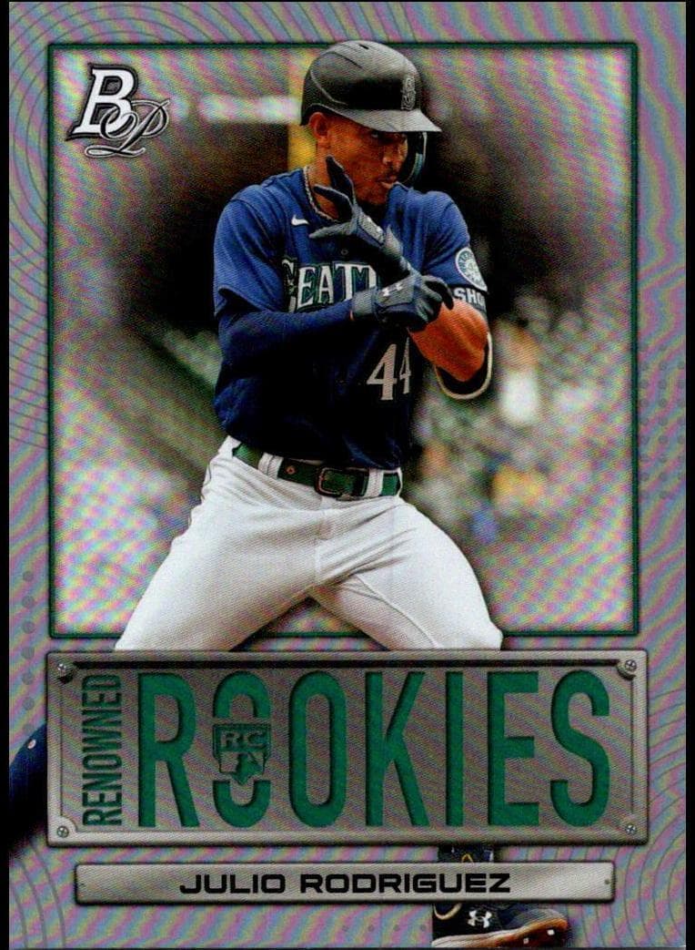 Julio Rodriguez 2022 bowman Bowman Platinum