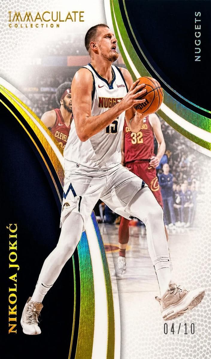 Nikola Jokic 2024 panini Panini Immaculate Collection