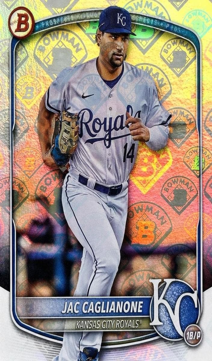 Jac Caglianone 2025 bowman Bowman