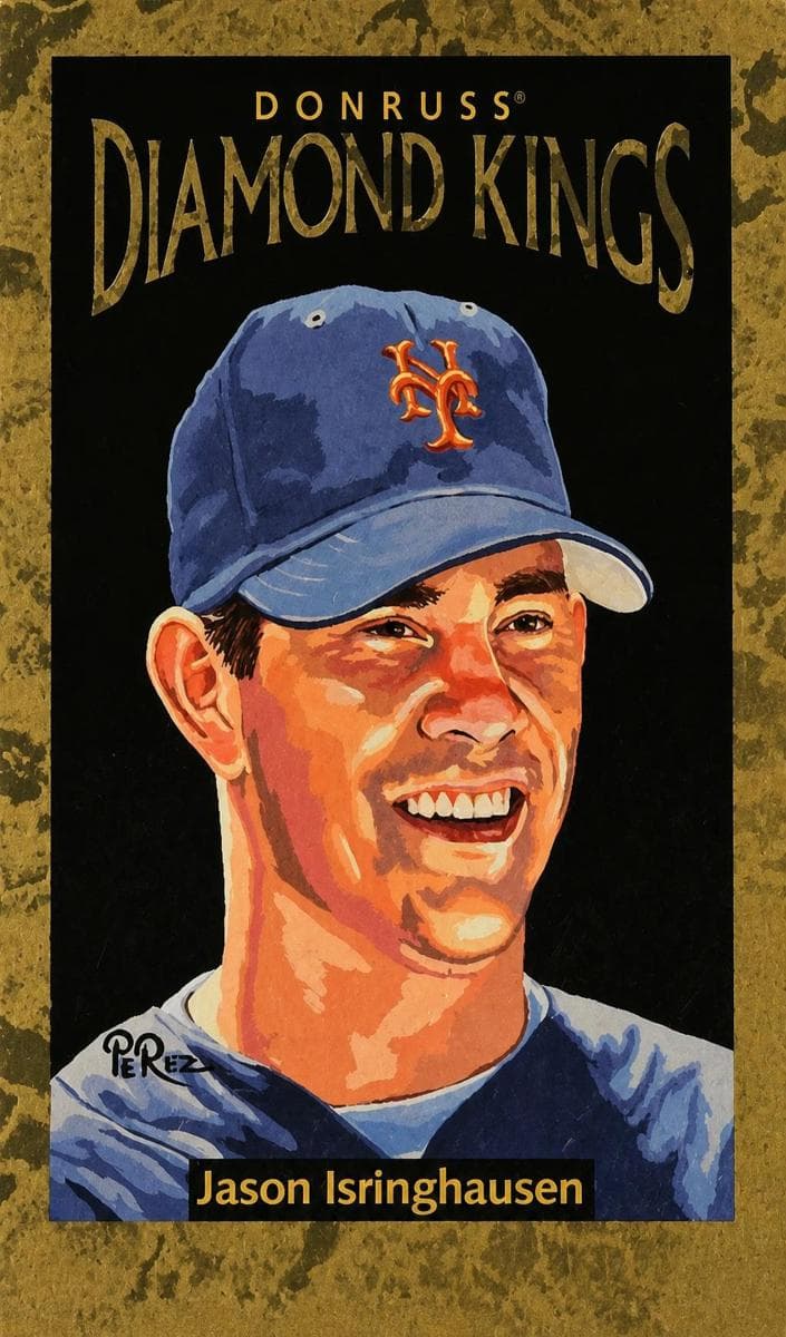 Jason Isringhausen 1996 panini Donruss