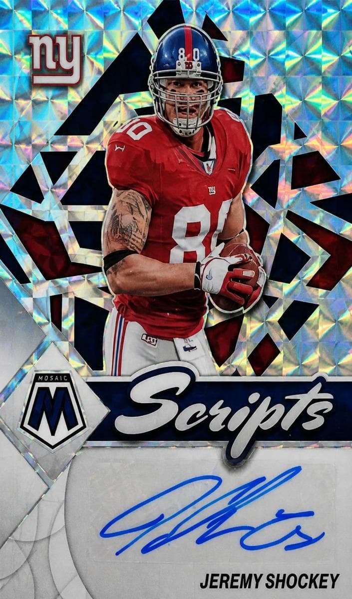 Jeremy Shockey 2022 panini Panini Mosaic