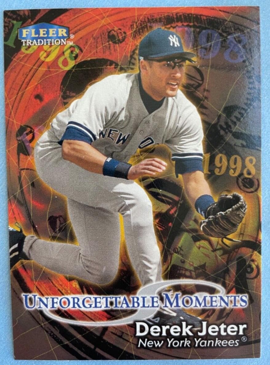 Derek Jeter 1998 fleer Fleer Tradition
