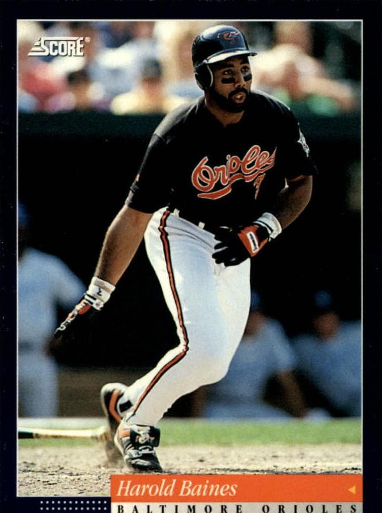 Harold Baines 1994 panini Score