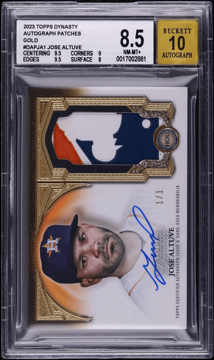 Jose Altuve 2023 topps Topps Dynasty