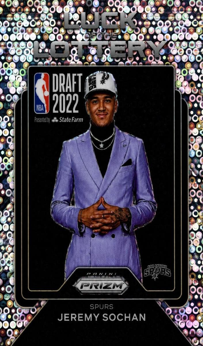 Jeremy Sochan 2022 panini Panini Prizm