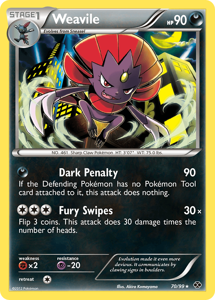 Weavile #70