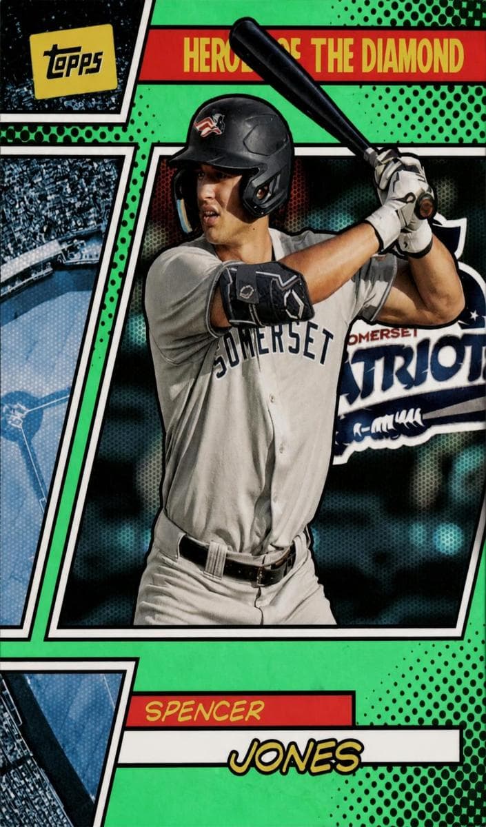 Spencer Jones 2024 topps Topps Pro Debut