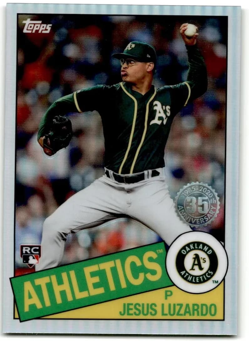 Jesus Luzardo 2020 topps Topps Chrome