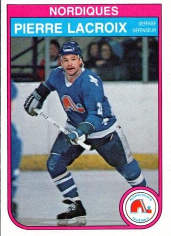 Pierre Lacroix trading card