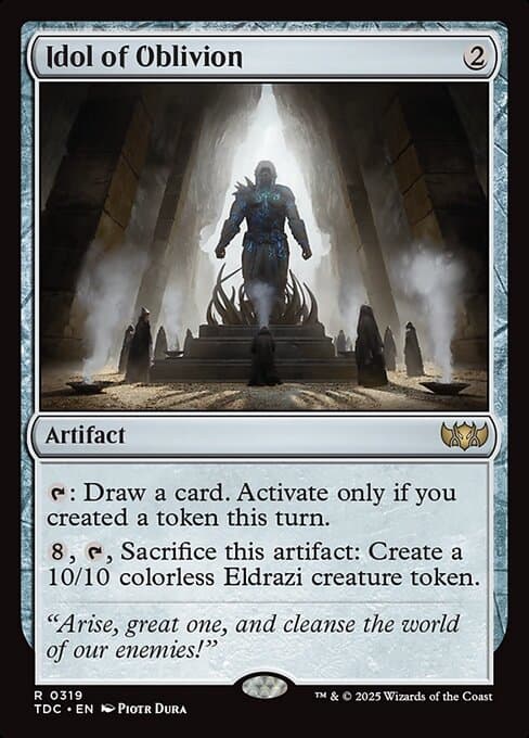 Idol of Oblivion 2023 Magic: The Gathering Commander Masters