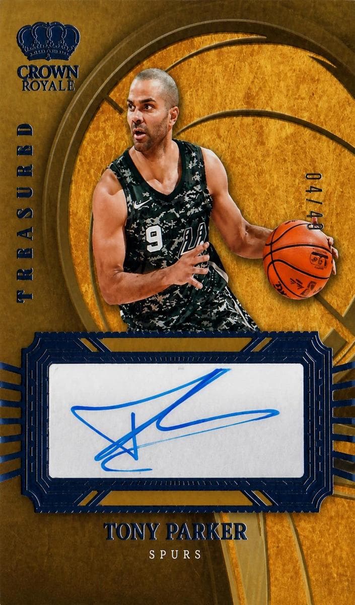 Tony Parker 2023 panini Panini Crown Royale