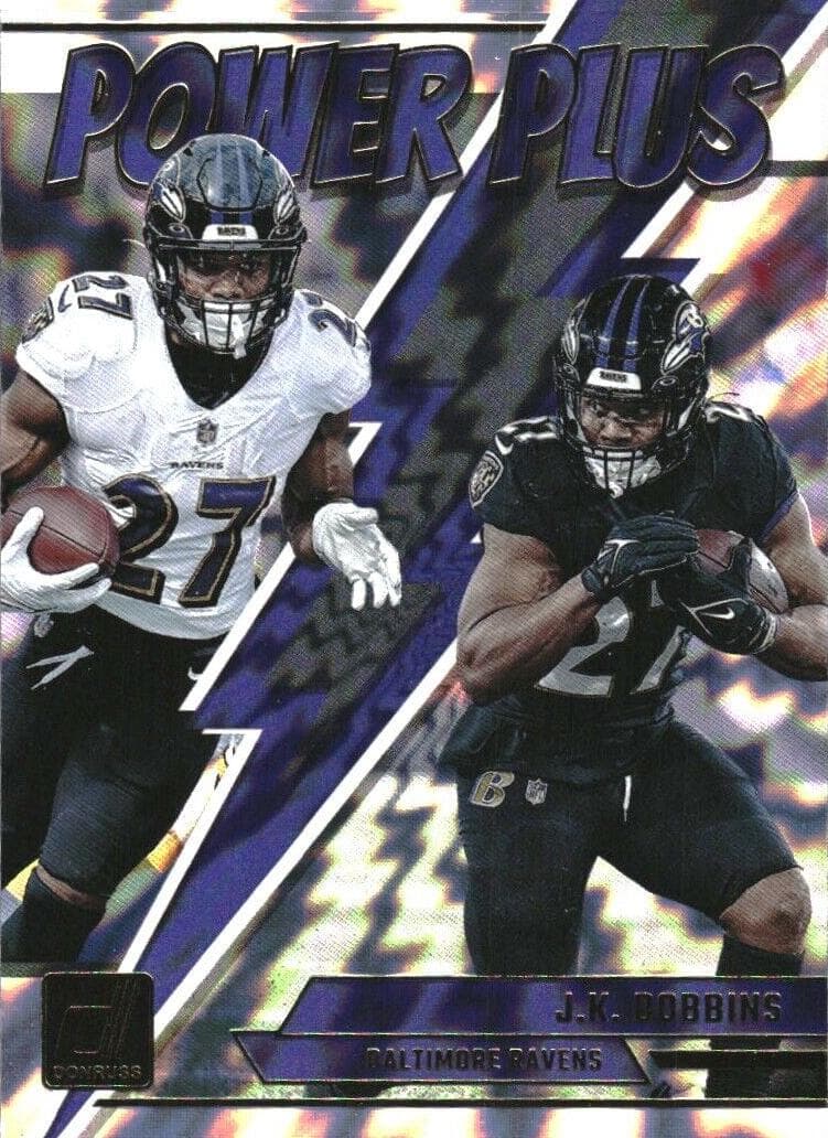 J.K. Dobbins 2023 panini Panini Donruss