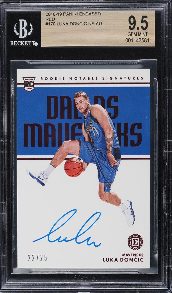 Luka Doncic 2018 panini