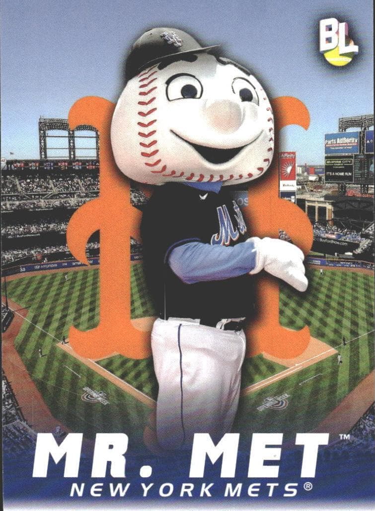Mr. Met trading card