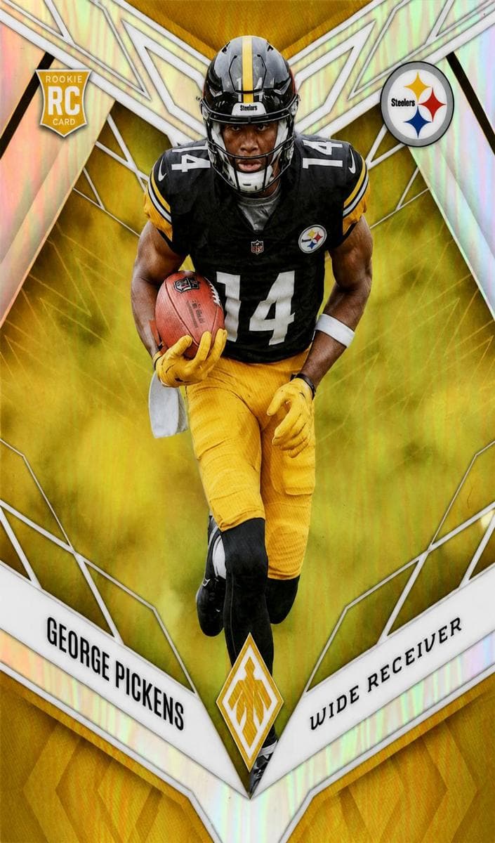 George Pickens trading card