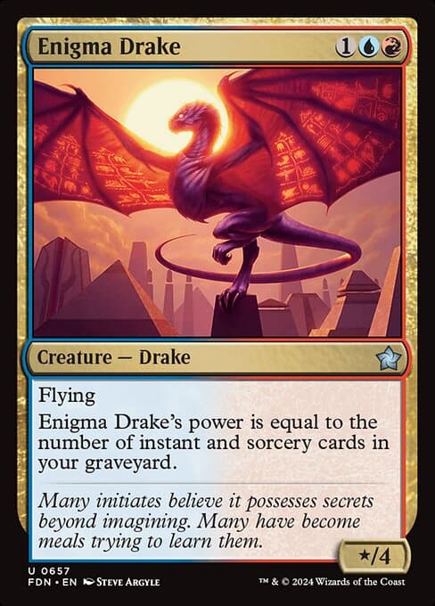 Enigma Drake 2017 Magic: The Gathering