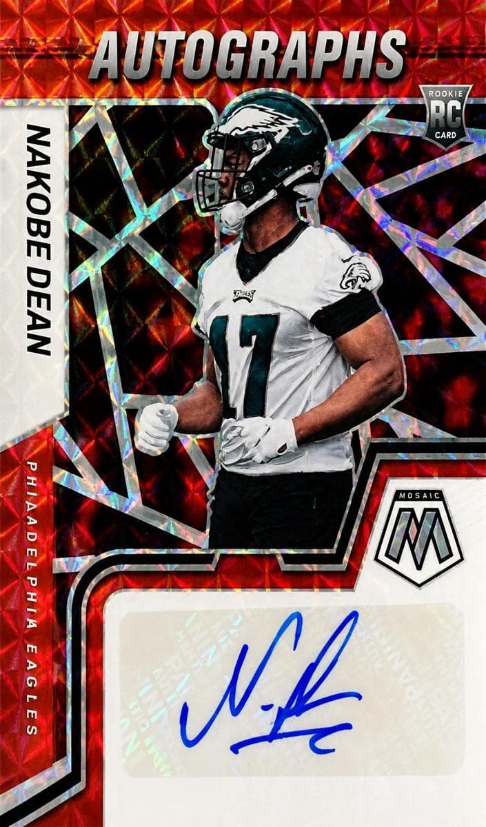 Nakobe Dean 2022 panini Panini Mosaic