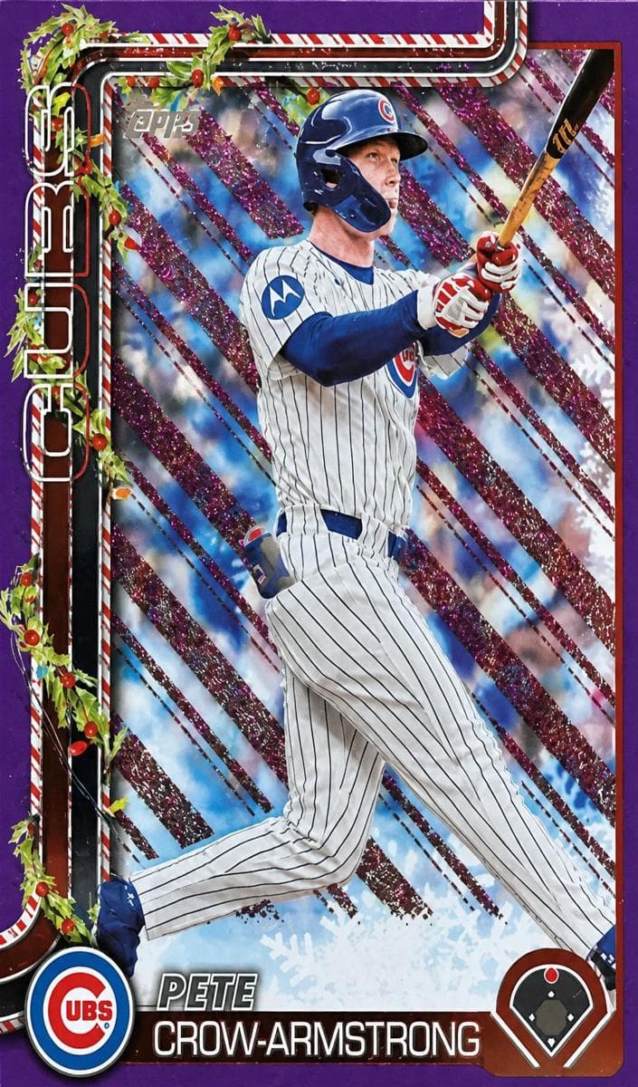 Pete Crow-Armstrong 2025 topps Topps Holiday
