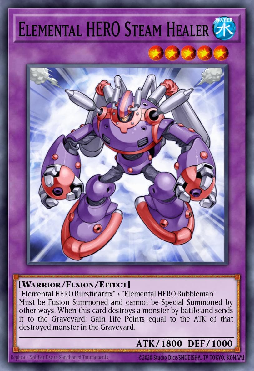 Elemental HERO Steam Healer 2003 Yu-Gi-Oh!