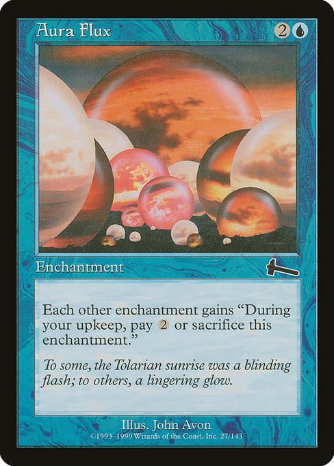 Aura Flux 1999 Magic: The Gathering