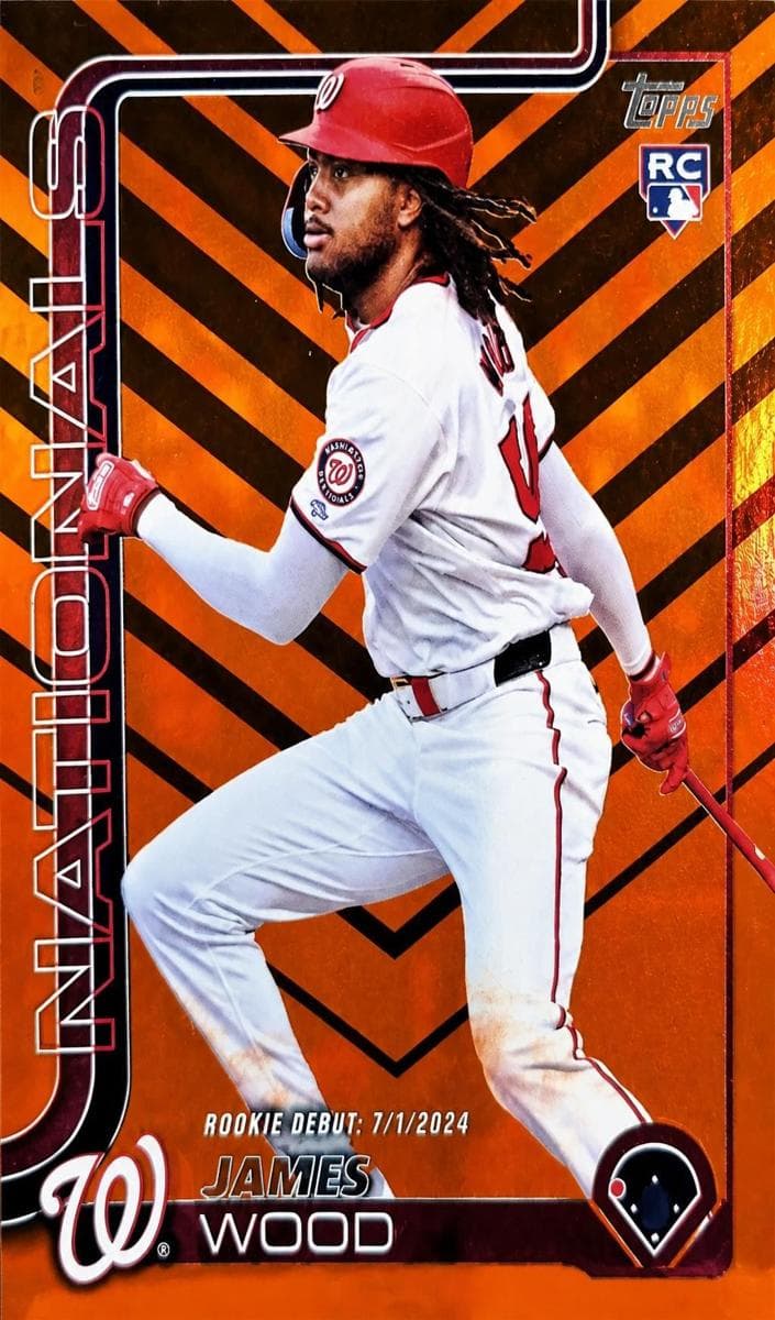 James Wood 2025 topps