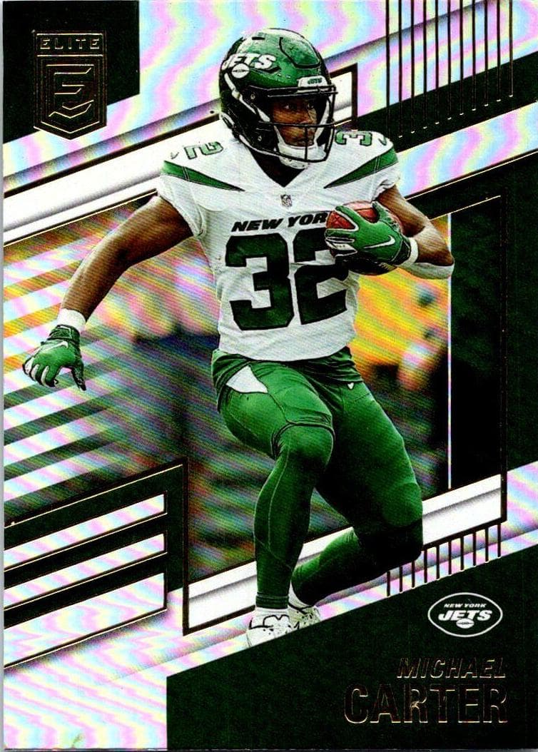 Michael Carter 2022 panini Donruss Elite