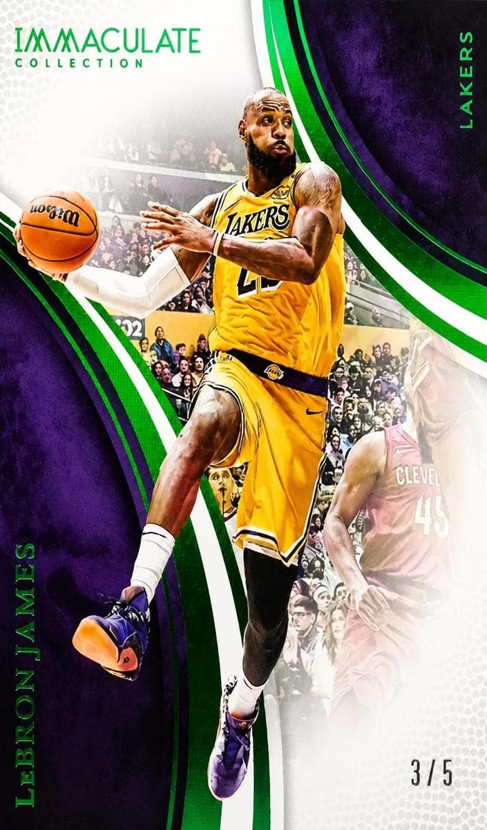 LeBron James 2024 panini Panini Immaculate Collection