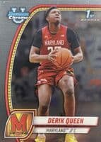 Derik Queen 2024 bowman Bowman University Chrome