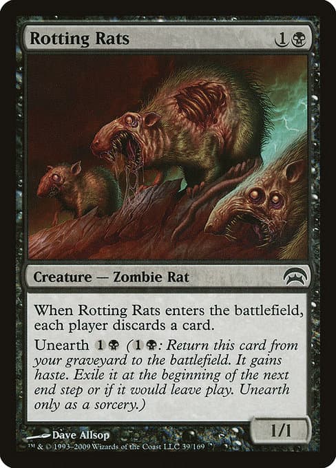 Rotting Rats 2009 Magic: The Gathering Conflux