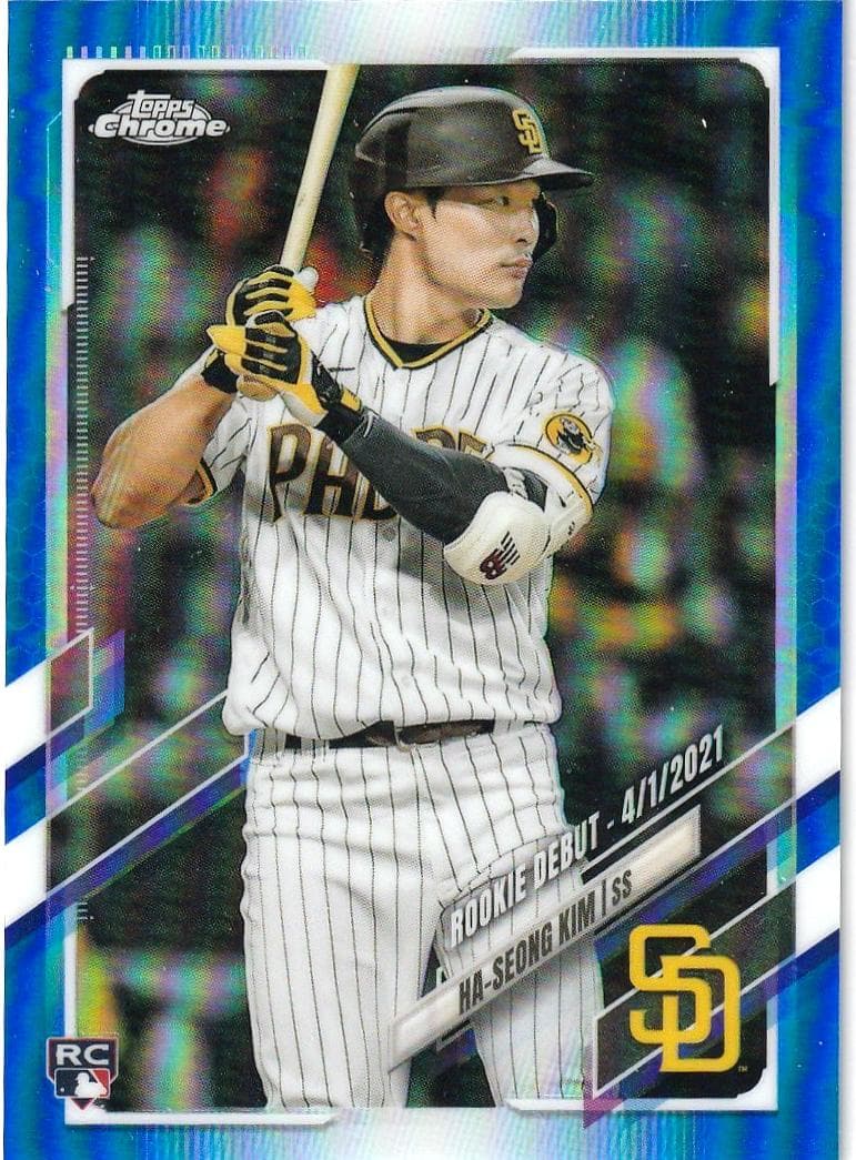 Ha-Seong Kim 2021 topps Topps Chrome Update