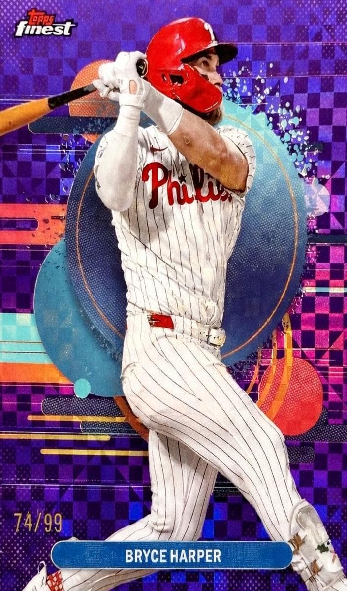 Bryce Harper 2025 topps Topps Finest