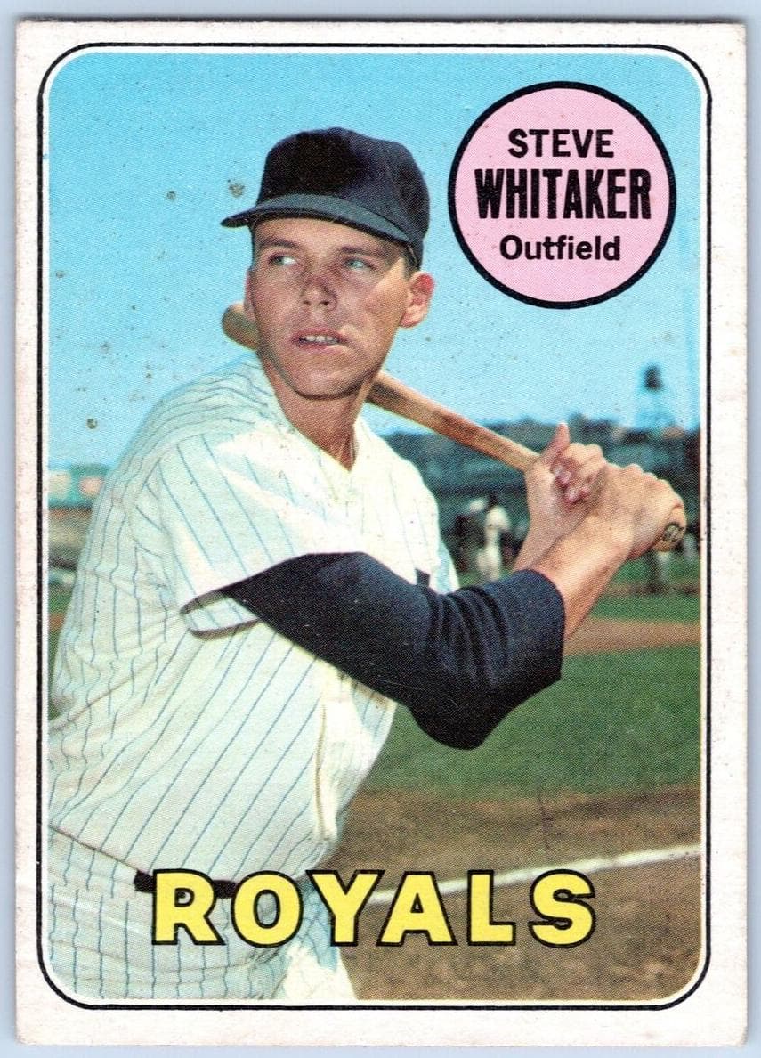 Steve Whitaker 1969 topps
