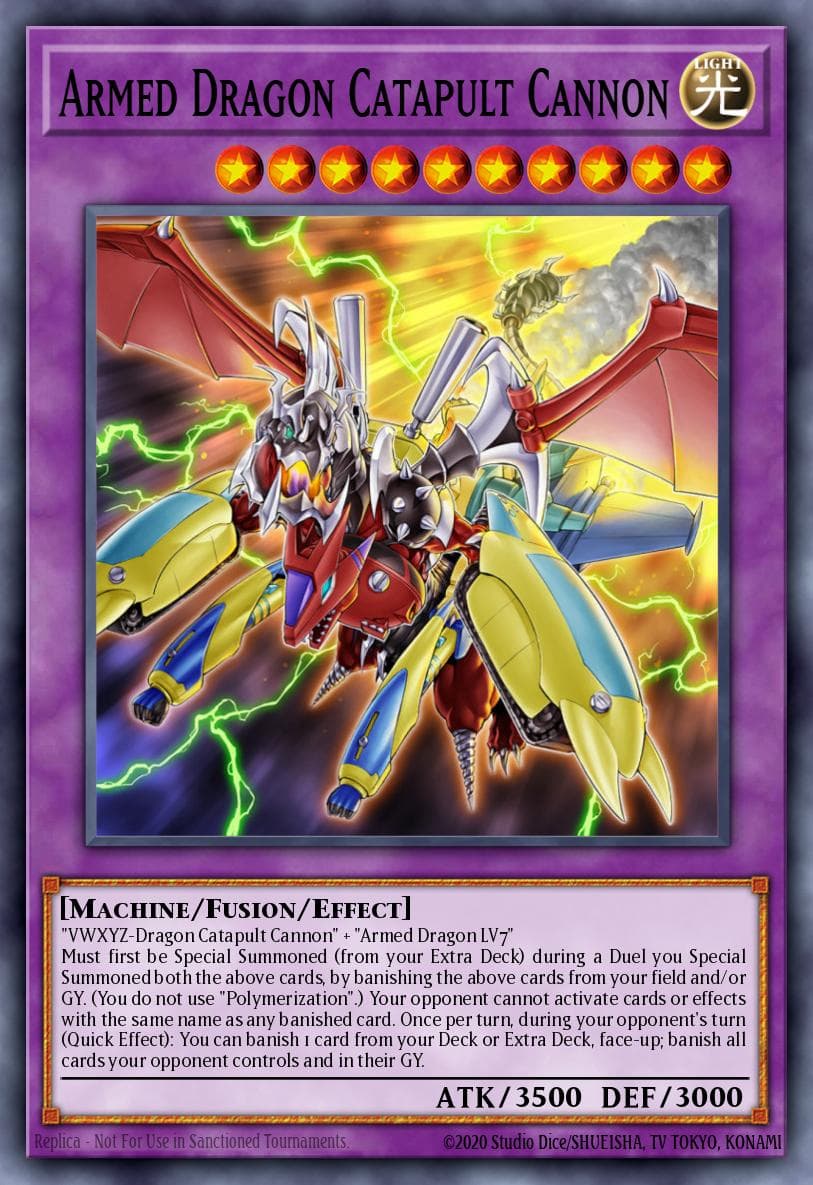 Armed Dragon Catapult Cannon 2018 Yu-Gi-Oh!