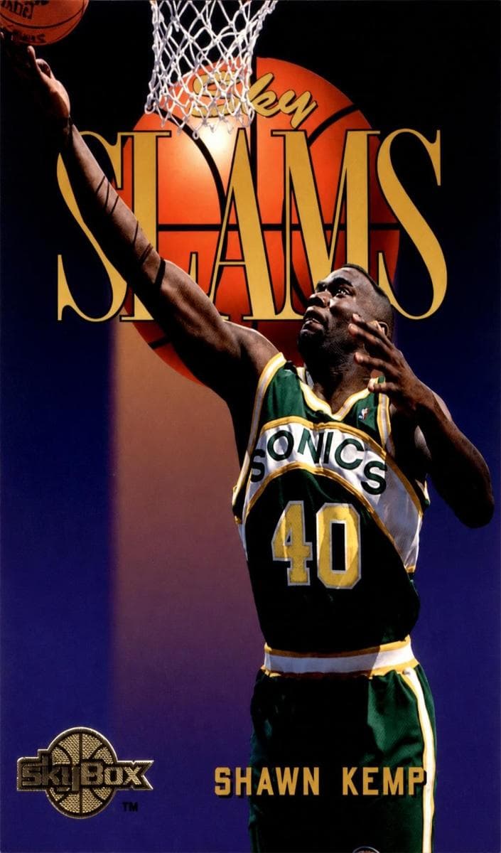 Shawn Kemp 1994 fleer