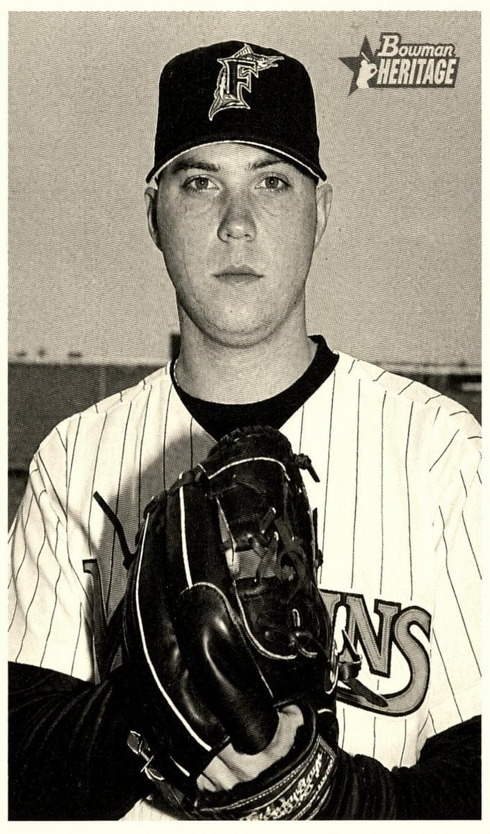 Josh Beckett 2001 bowman Bowman Heritage