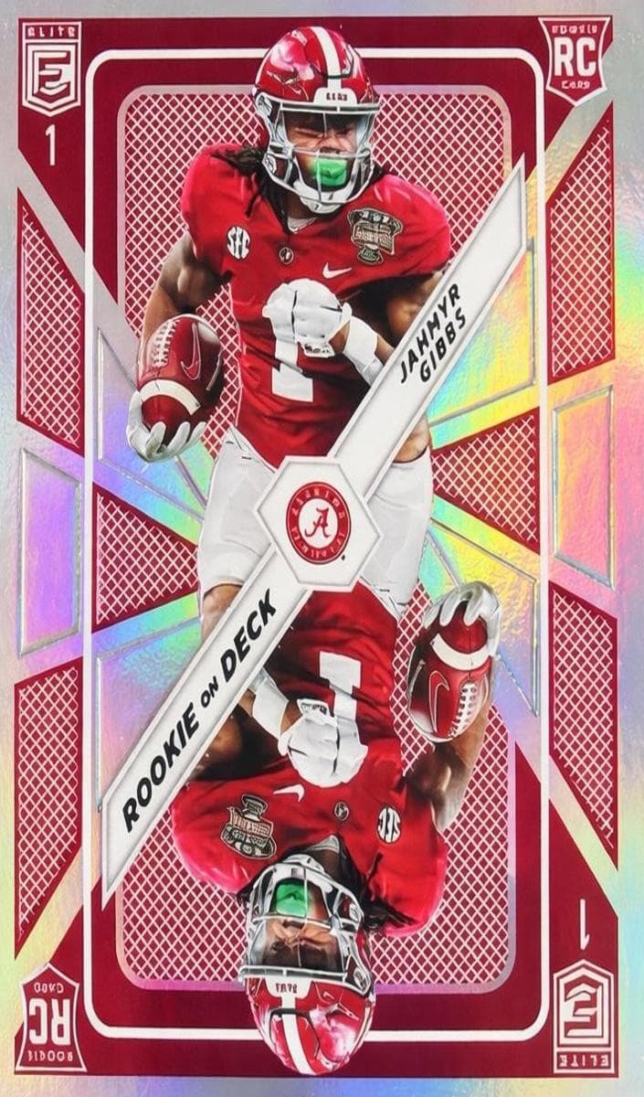 Jahmyr Gibbs 2023 panini Donruss Elite