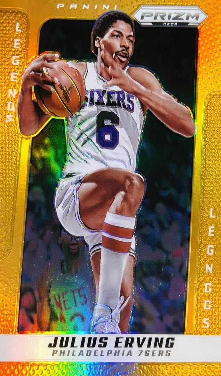 Julius Erving 2024 panini Panini Prizm Deca