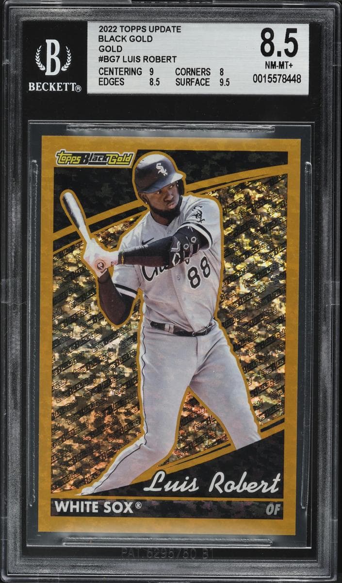 Luis Robert 2022 topps Topps Update